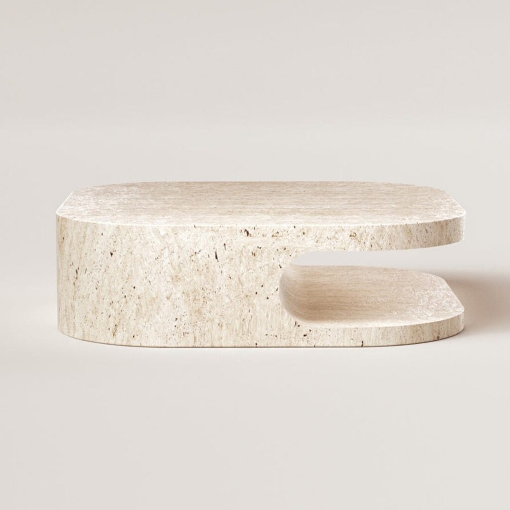 4 HM Handmade Stone Coffee Table