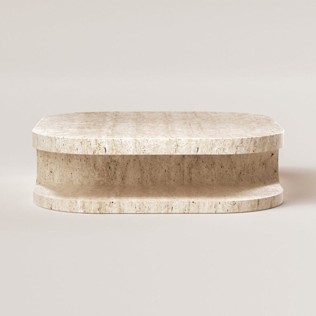 4 HM Handmade Stone Coffee Table - View 1