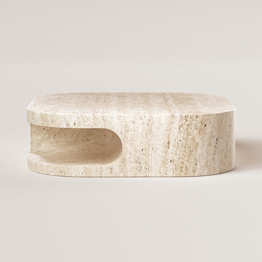 4 HM Handmade Stone Coffee Table - View 2