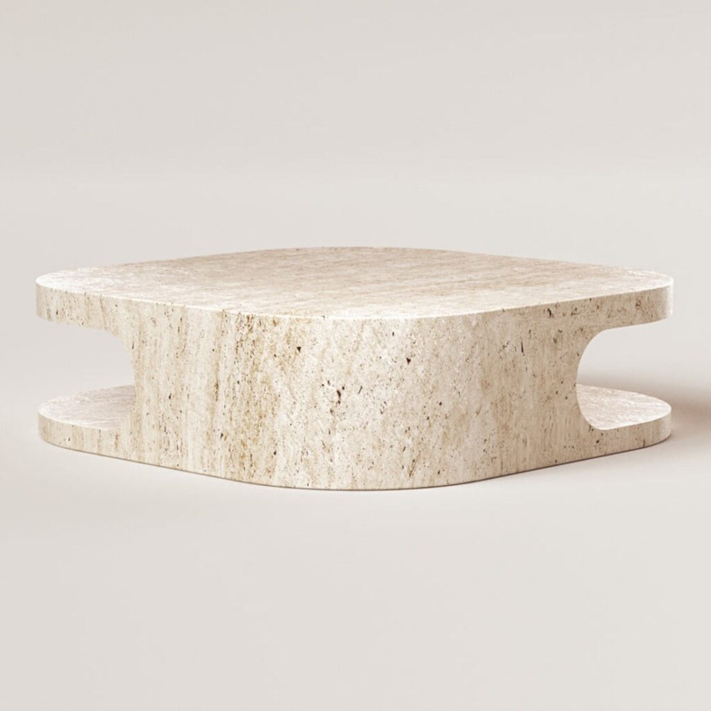 4 HM Handmade Stone Coffee Table - View 3