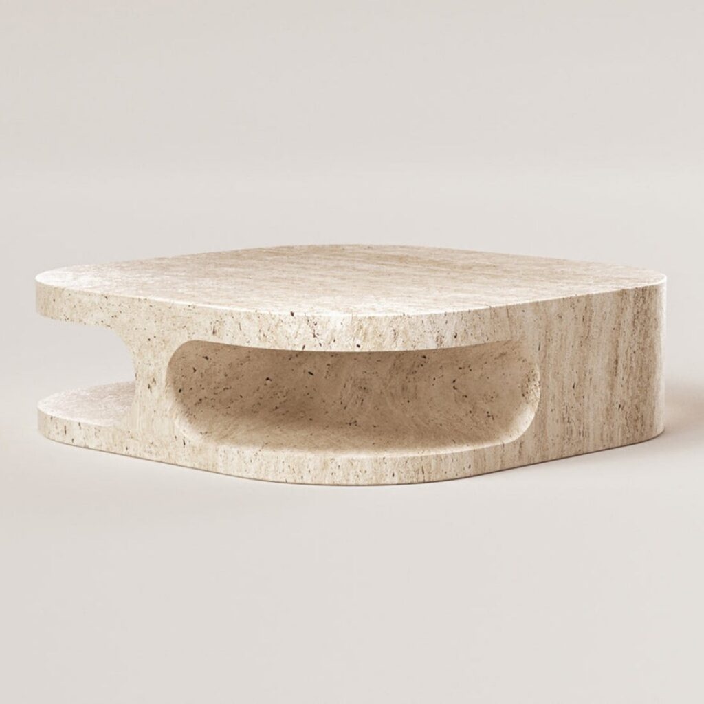 4 HM Handmade Stone Coffee Table - View 7