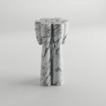 Bullets Side Table – Bold Sculptural Stone Furniture