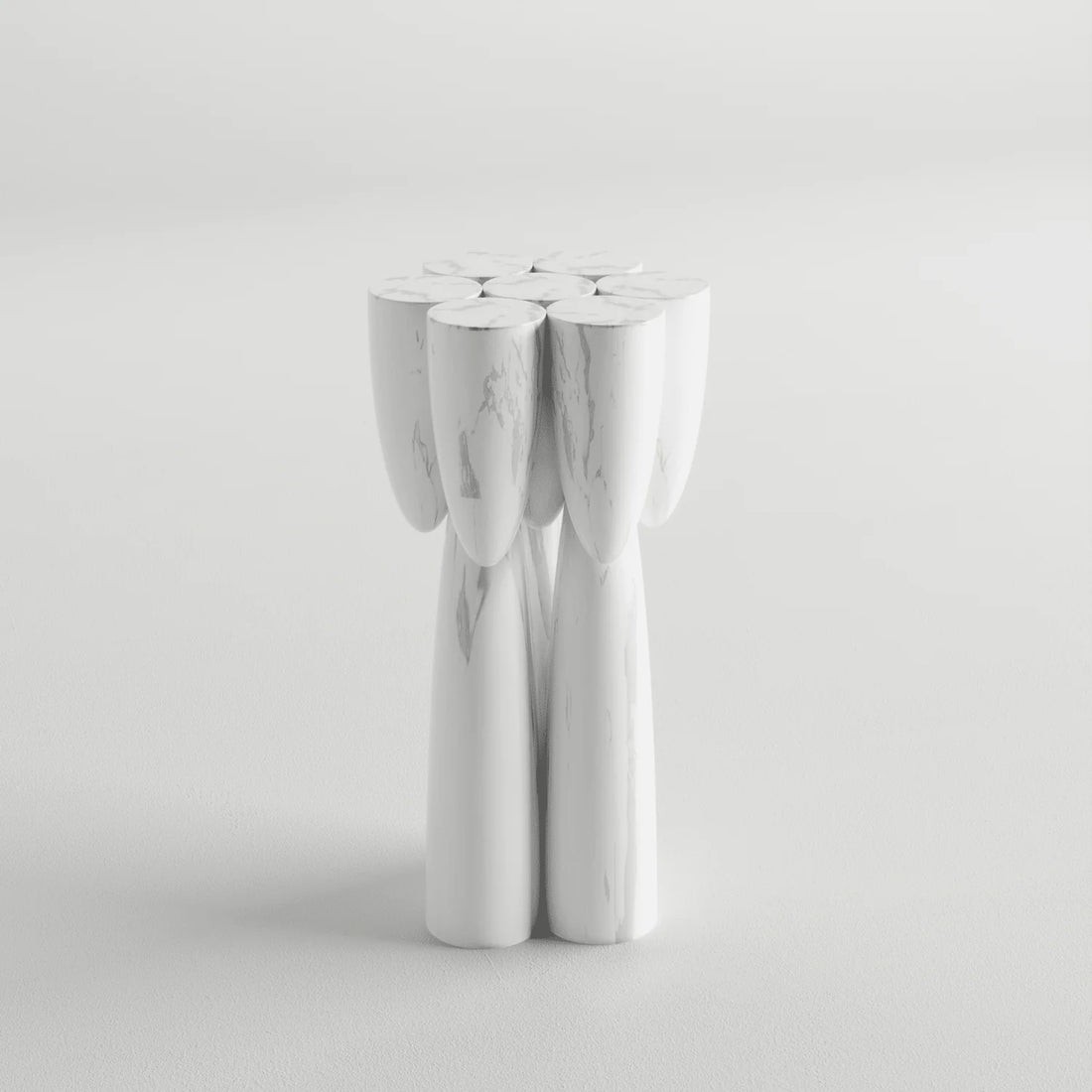 Bullets Side Table – Bold Sculptural Stone Furniture - View 4