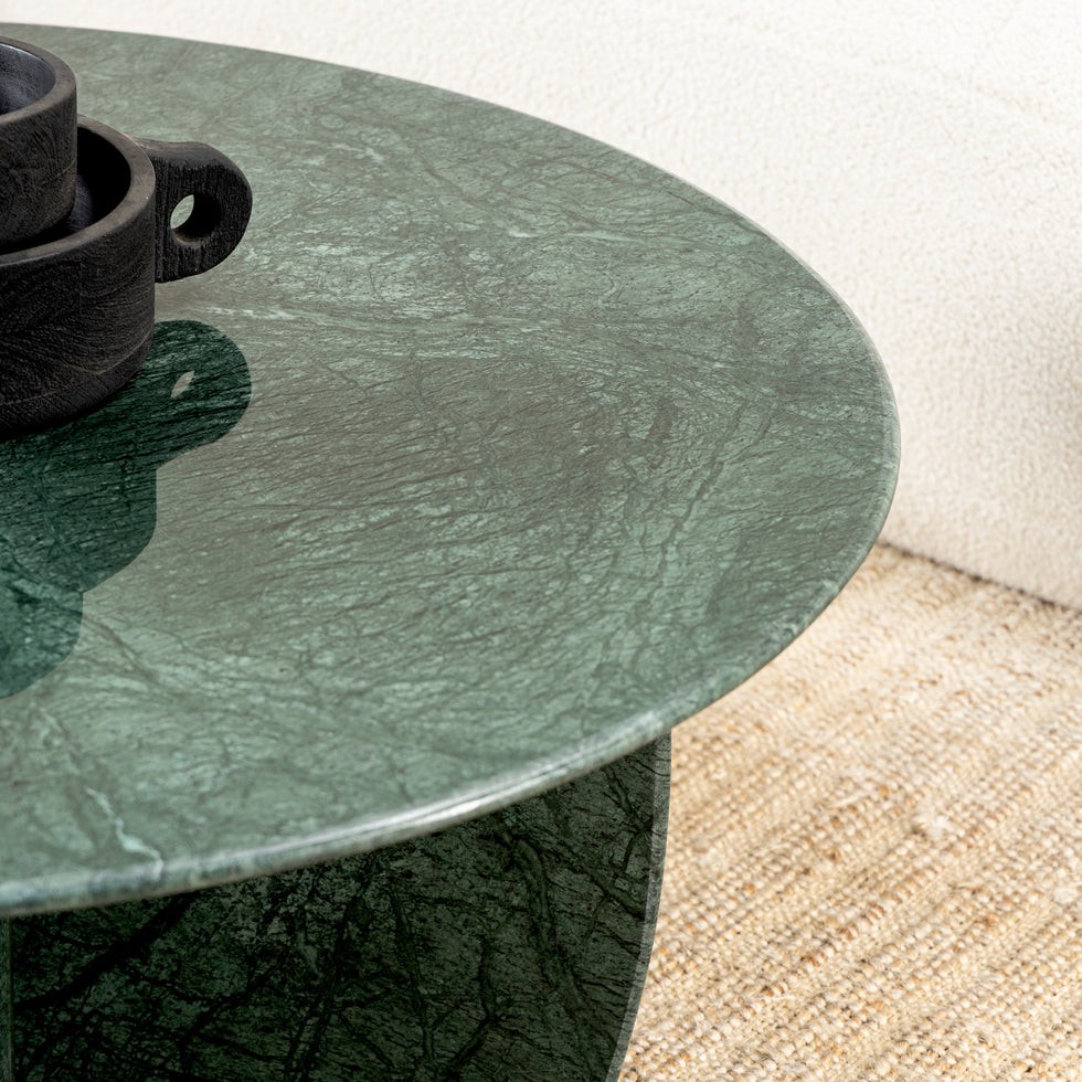 Green Marble Center Table – Udaipur Green Marble - View 4