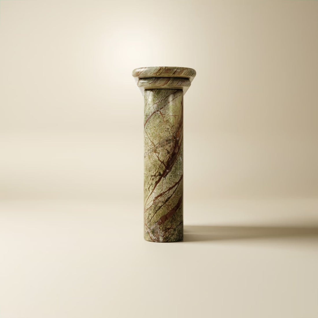 Marmo Verde Rainforest Console Table – Italian Marble - View 4