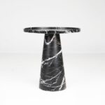 Marqino Round Side Table – Elegant Stone Furniture