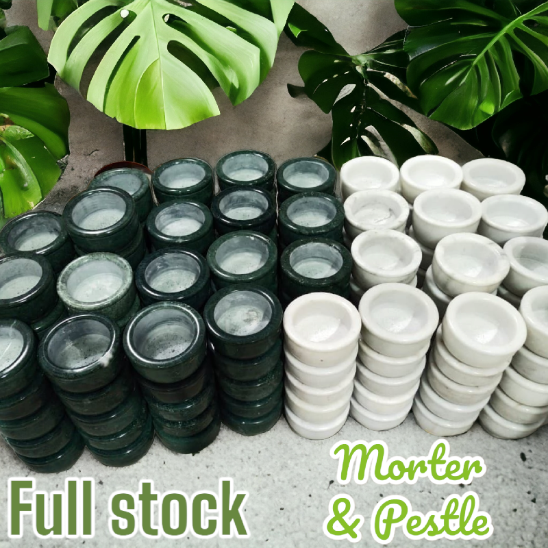 White Marble Mortar and Pestle – 4 Inch | Stone Fort India - View 5