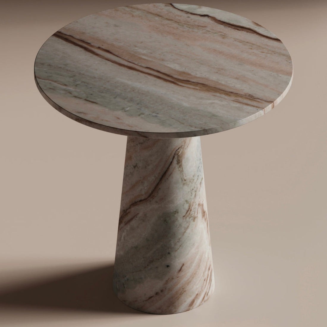 Round Table – Brown Fantasy Natural Stone - View 3